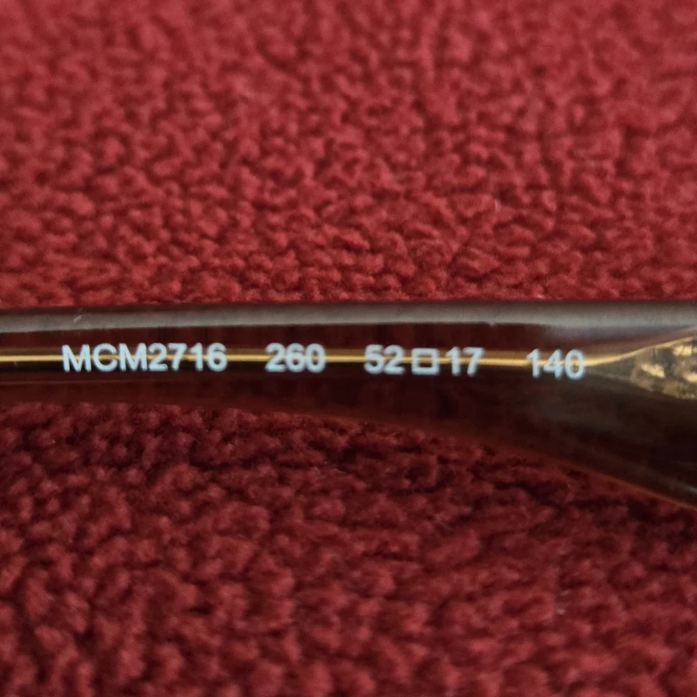 ✨️BRAND NEW MCM FOR PRESCRIPTION EYEWEAR CARAMEL